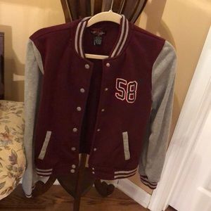 Varsity like  light weight jacket